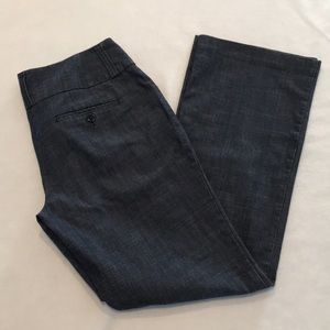 Maurices blue denim slacks, 9/10